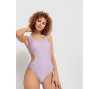 LSCN BY LASCANA Badeanzug Damen lila Gr.42 Cup C/D