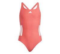 adidas 3-Streifen C-Back Badeanzug Mädchen JX2309 - semi lucid red/white 170