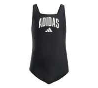 Badeanzug, Mädchen adidas Collegiate V-Back Schwarz 4/5 Jahre