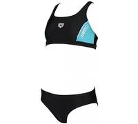 Arena Thrice Junior TWO Pieces Mädchen Bikini, schwarz 128