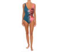 Badeanzug mit V-Ausschnitt 46207 Frauen EU 52 / UK 24