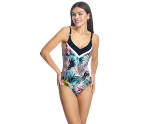 Badeanzug mit V-Ausschnitt W240876 Frau EU 75D / UK 34D