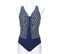 Sunmarin Badeanzug Basic, blau, 48C Nachtblau