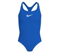Badeanzug NIKE "RACERBACK ONE PIECE", Damen, Gr. XL, N-Gr, blau crystal, Jersey, Obermaterial: 80% Nylon, 20% Elasthan, Badeanzüge Badeanzug, für sportliche Aktivitäten, schnell trocknendes Material (