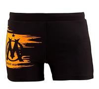 Badeanzug OM - offizielle Kollektion OLYMPIQUE DE MARSEILLE - Größe Kinder Jungen für 4-Jährige schwarz