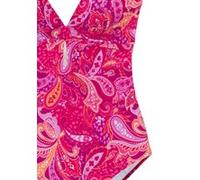 Badeanzug pink bedruckt 36A/B