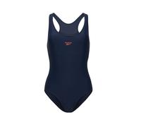 Badeanzug REEBOK "Daisy", Damen, Gr. L, N-Gr, navy rot, Obermaterial: 80% Polyamid, 20% Elasthan, Badeanzüge Badeanzug, Cut-Out-Detail am Rücken (97967052-L) navy rot