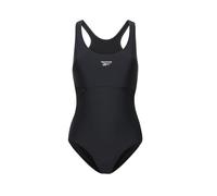 Badeanzug REEBOK "Lacy", Damen, Gr. XS, N-Gr, schwarz, Obermaterial: 80% Polyamid, 20% Elasthan, Badeanzüge Badeanzug, Racerback-Rücken, mit seitlichen Mesh-Einsätzen (46256918-XS) schwarz