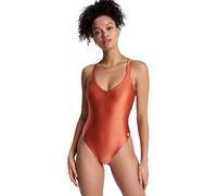 Badeanzug ROXY "Beachside Bohemia One-Piece", Damen, Gr. XS, ginger spice, Obermaterial: 84% Nylon, 16% Elasthan;, Badeanzüge Badeanzug (99090148-XS) ginger spice
