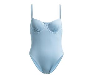 Badeanzug ROXY "Roxy Love The Muse", Damen, Gr. XL, blau (bel air blau), Obermaterial: 91% Nylon, 9% Elasthan;, Badeanzüge Badeanzug (38907126-XL)