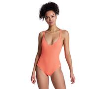 Badeanzug ROXY "Roxy Sunshine One-Piece", Damen, Gr. XL, orange (rot orange), Recycling-Polyester, Badeanzüge Badeanzug (39050900-XL) rot orange