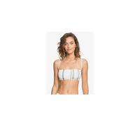 Badeanzug ROXY - Sea & Waves Revo Pt Bandeau Bright White Kamuela Stripe S (WBB5) Größe: M
