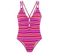 Badeanzug im Streifen-Design 36 pink 6010581.4644.36