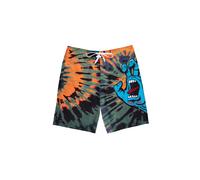 Badeanzug SANTA CRUZ - Screaming Hand Boardshort Black/Orange/Green (BLACK ORANGE GREEN) Größe: 30