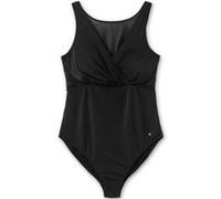 Badeanzug SHEEGO, Damen, Gr. 42, Cup C, schwarz, Polyamid, Badeanzüge Badeanzug (76465808-42) schwarz