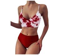 Badeanzug Shape Damen - Brasilianische Bandage Frauen Bandeau Bikini Push up Badeanzüge 's Set