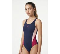 Speedo Colorblock Splice 2.0 Swimsuit Blau UK 36 Frau