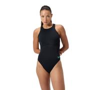 Badeanzug SPEEDO, Damen, Gr. 42, N-Gr, schwarz, Obermaterial: 100% Polyester, Badeanzüge Badeanzug, Mit Reißverschluss im Rücken (16663629-42) schwarz