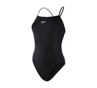 Badeanzug SPEEDO "Womens ECO Endurance+ Thinstrap", Damen, Gr. 40, N-Gr, schwarz, Obermaterial: 100% Polyester, Badeanzüge Badeanzug (67070450-40) schwarz
