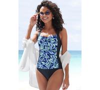 Badeanzug VIVANCE "Jelly", Damen, Gr. 38, Cup B, blau (blau bedruckt), Obermaterial: 80% Polyamid, 20% Elasthan. Futter: 100% Polyester. Miedereinsatz: 85% Polyamid, 15% Elasthan, bedruckt, Badeanzüge