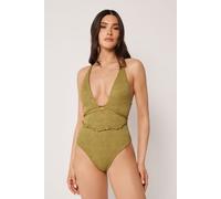 Badeanzug Wild Jungle Grun L