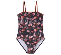 Badeanzug Wirkware recycelt LSF40+ Palmen multicolor - Aqua 176