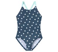 Schiesser Mädchen - Aqua Kids Girls Größe 92 Bis 140 Badeanzug, Nachtblau_182733, 104 EU