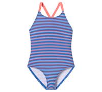 Badeanzug Wirkware recycelt LSF40+ Streifen aqarium - Aqua 116