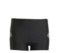 Badeboxer Kind adidas Big Bars Schwarz 7/8 Jahre alt