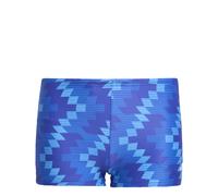 adidas Boy's Football Inspired Graphic Swim Boxer Kids, Lucid Blue, 5-6 Years