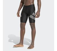 Adidas Jammer-Badehose Big Bars Schwarz M Regular Mann