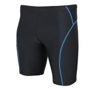 Badehose AQUARTI "Badehose Aquarti Herren Badehose Knielang Schwimmhose Jammer", Damen, Gr. XXL, N-Gr, blau (schwarz, blau), Obermaterial: 80% Polyamid PA. 20% Elasthan EL., Badehosen Badehose (975118
