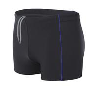 Badehose AQUARTI "Badehose Aquarti Herren Badehose Kurz mit Kontrastpaspel", Damen, Gr. M, N-Gr, blau (schwarz, blau), Obermaterial: 80% Polyamid PA. 20% Elasthan EL., Badehosen Badehose (92539450-M)