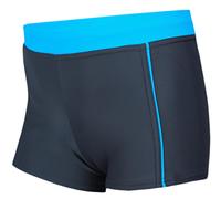 Badehose AQUARTI "Badehose Jungen Kinder Badehose Seitliche Paspel", Kinder, Gr. 140, N-Gr, blau (024 graphit, blau), Obermaterial: 80% Polyamid PA. 20% Elasthan EL., Badehosen Badehose (77734110-140)