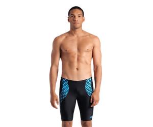 Badehose ARENA "arena Feel Herren Openings Jammer Badehose", Herren, Gr. 8 (XXL), N-Gr, schwarz (schwarz, turquoise), Obermaterial: 80% Polyamid, 20% Elasthan, Badehosen Badehose (52606705-8) schwarz,