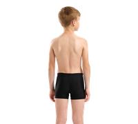 Badehose ARENA "B ARENA KIKKO SWIM SHORT", Jungen, Gr. 152 (146), N-Gr, schwarz, water, Obermaterial: 80% Polyamid, 20% Elasthan, Badehosen Badehose (41401957-152) schwarz, water