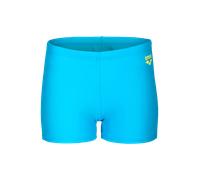 Badehose ARENA "B DYNAMO JR SHORT R", Jungen, Gr. 128 (122), N-Gr, blau (turquoise, gelb star), Obermaterial: 80% Polyamid, 20% Elasthan, Badehosen Badehose (32477163-128) turquoise, gelb star
