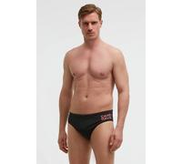 Badehose CAMP DAVID, Herren, Gr. 3XL, Normalgrößen, schwarz, Elasthan, Polyamid, Polyester, bedruckt, Badehosen Badehose, mit Tunnelzuband innen (35359003-XXXL) schwarz