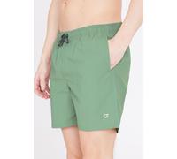 Badehose CRUZ "Eyemouth", Herren, Gr. S, US-Größen, grün (dunkelgrün), Polyamid, unifarben, Badehosen Badehose, mit atmungsaktiver Eigenschaft (57328021-S) dunkelgrün