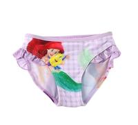 Badehose „Die kleine Meerjungfrau“ für Mädchen - Strand- und Poolbadehose für Mädchen, schnelltrocknend, weich, nahtlos, elastisch, chlorbeständig, Disney-Badehose, Größen 2-6