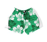 Badehose Grün mit Blumen grün 6XL/34/