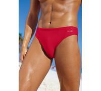 Badehose H.I.S, Herren, Gr. 9, N-Gr, rot, Polyamid, unifarben, Badehosen Badehose, in klassischer Form (727538-9)