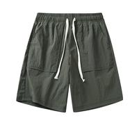 Badehose Hellblau Sporthose Lang Tennishose Gummizug Wander Netz Handytasche Wasserdichter E9 Jagd Trail Enges Einfarbig Klassische Trainingsshort Angesagte Weinrot Büro Leuchtende
