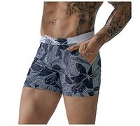 Badehose Herren， 3D Druck Elastische Taille Tunnelzug Kurze Hosen Mit Taschen Schnelltrocknend Schwimmhose Basic Bermuda Shorts Badehose Kurz Swimming Shorts Hawaii Hose