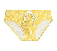Badehose Herren Eng Kurz Schwimmhose Slip Sexy Badeslip Herren Sommer Bademode Tunnelzug Bunter Badeshorts Lustig Schnelltrockend Swimming Trunks Swimming Swim Briefs Gelb M
