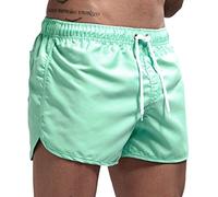 Badehose Herren Jungen Badeshorts Männer Schnelltrocknend Surfen Strandhose Quick Dry Beach Surfing Laufen Schwimmen Kordelzug Shorts Atmungsaktiv Gymshorts Leicht Komfortablem Alltagskleidung
