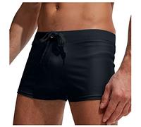 Badehose Herren Kurz Badeshorts Für Männer Slim Mit Gummizug Badehosen Sexy Herren Große Größen Schwimmhose Arena Schnelltrocknend Boxer Boardshorts Stretch Sport Shorts Badeslip Sexy