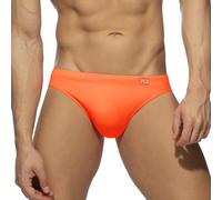 Badehose Herren Kurz Badeslip Eng Sexy Badehosen Männer Slip Jungen Schwimmhose Bunter Badeshorts Short Tunnelzug Swimming Schnelltrockend Trunks Sommer Strand Pool Orange XXL
