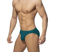 Badehose Herren Kurz Badeslip Eng Sexy Badehosen Männer Slip Jungen Schwimmhose Bunter Badeshorts Short Tunnelzug Swimming Schnelltrockend Trunks Sommer Strand Pool Grün XXL