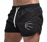 Badehose Herren Kurz Hosen Swimming Shorts Men Neon Boxer Badeshorts Schwimmhose Schnelltrocknend Boardshorts Strandhose Sommerhose Herren Leicht Running Sportshorts sommer